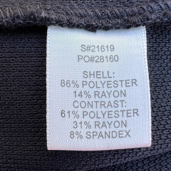 Skies Are Blue Black Texture Blazer New Size Large - Picture 5 of 6